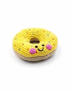 Peluche Donut à la vanille 12 cm Pebble Child - 