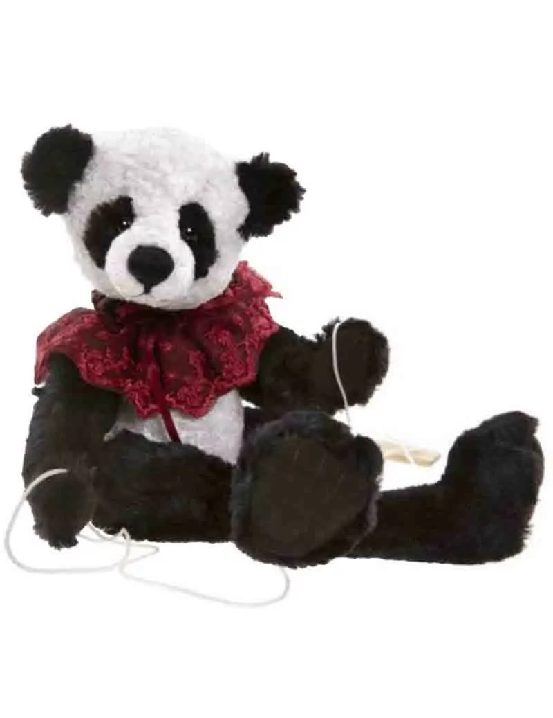 Peluche panda marionnette Charlie Bears 36 cm Old Vic - 