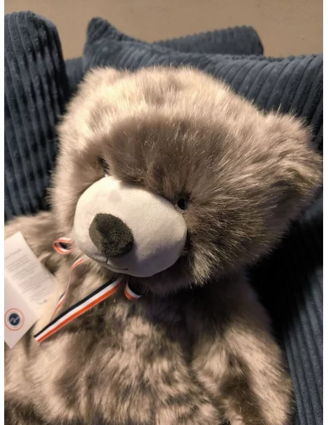 Ours en peluche Mailou couleur taupe 50 cm - 