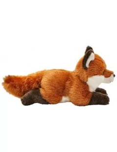 Renard roux, couché - 24 cm - 