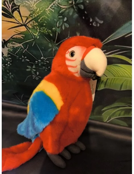 Perroquet (rouge) - 28 cm - 