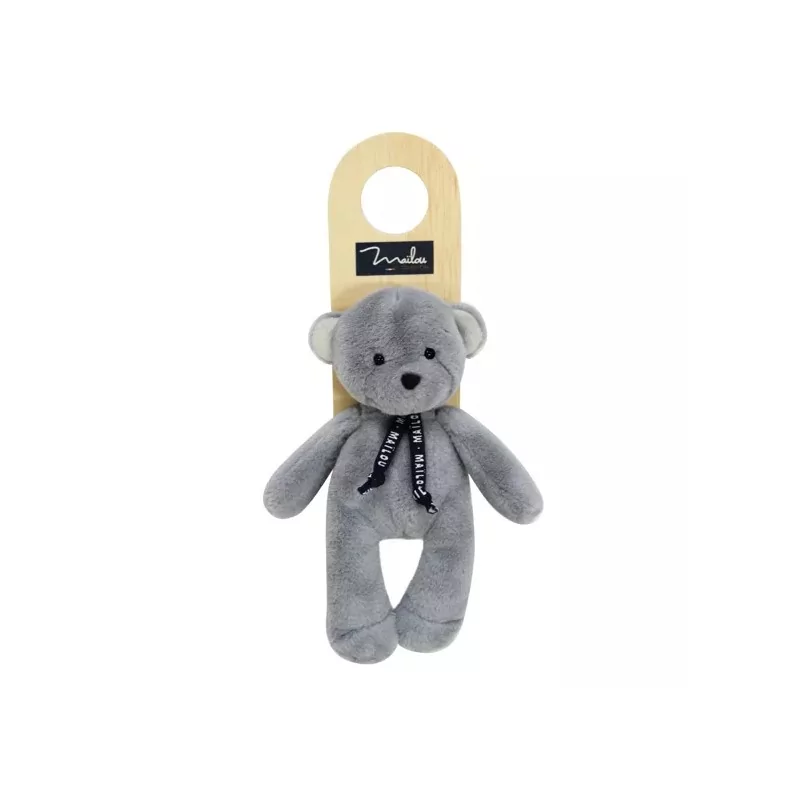 Ours DORLOTIN - Le Super Pantin Gris de 22 cm - 