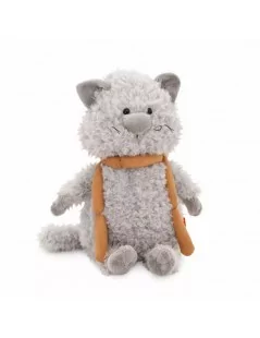 Peluche, Collection Life Buddy le Chat avec saucisses (32cm) - 