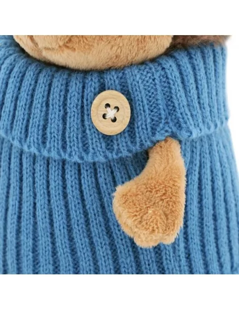 Peluche, Collection Life - Prickle le hérisson au chapeau blanc/bleu (18 cm) - 