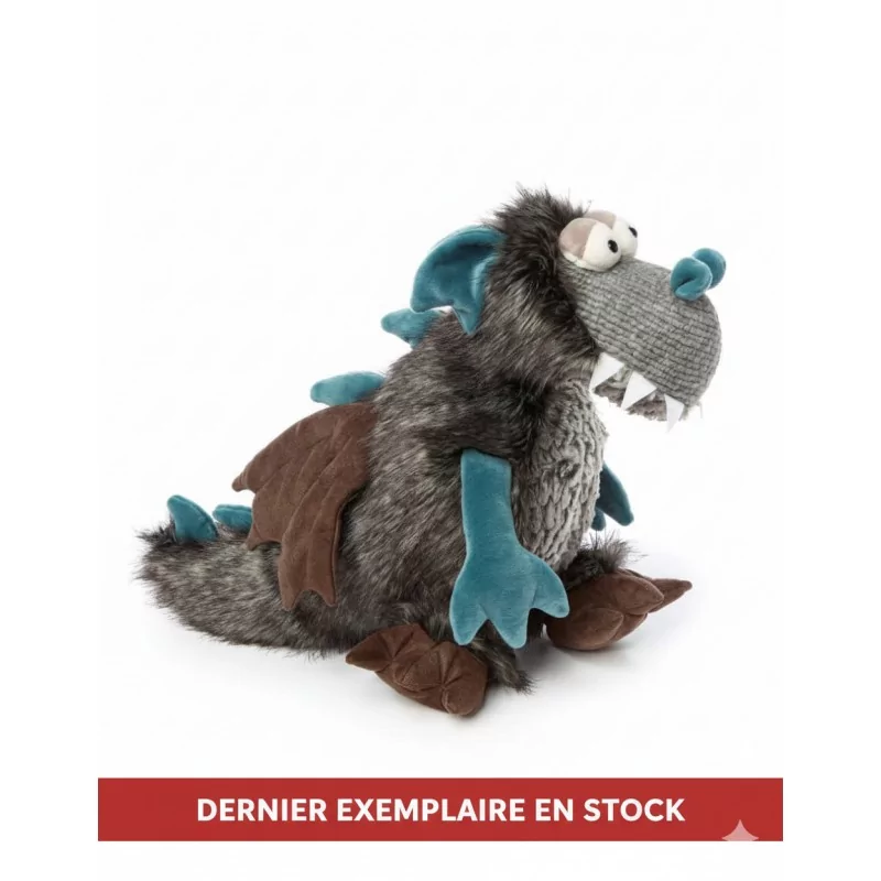 Peluche Dragon Middle Age BeastsTown Sigikid 40 cm - Doudou Médiéval de Qualité - 