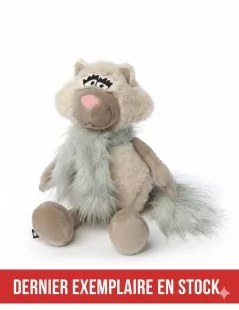 Peluche Chat Galett Balett 26 cm - Beasts Sigikid | Chat Original et Fantaisiste - 