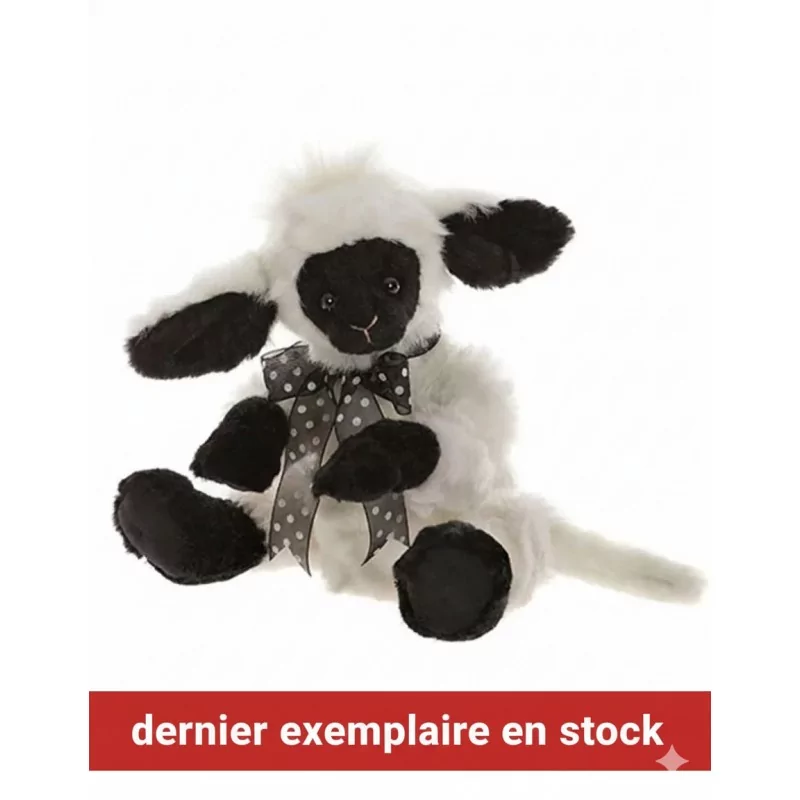Peluche Agneau Blanc April Charlie Bears 33 cm - 