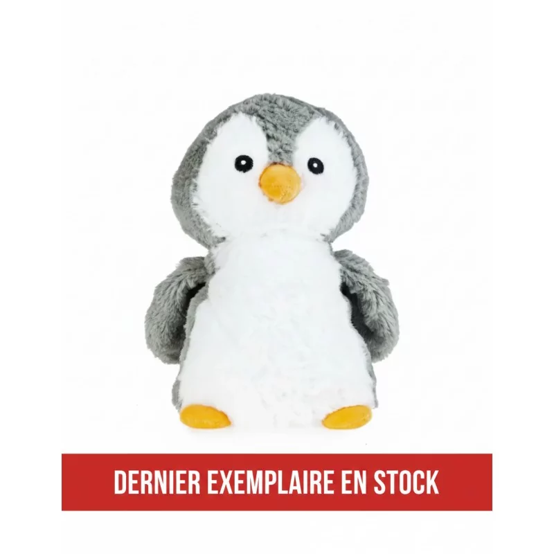 Peluche Pingouin Bouillotte 25 cm - 