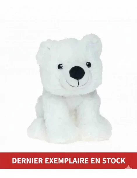 Peluche Ours Polaire 28 cm L' Artisan du Bien Etre - 