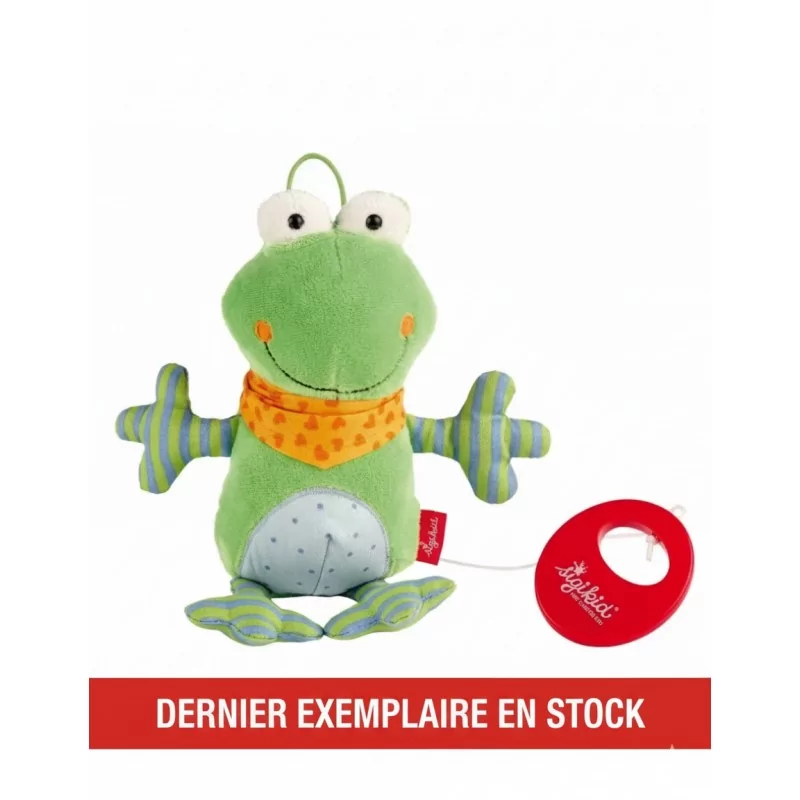 Peluche Grenouille Musicale 20 cm Sweety Sigikid -