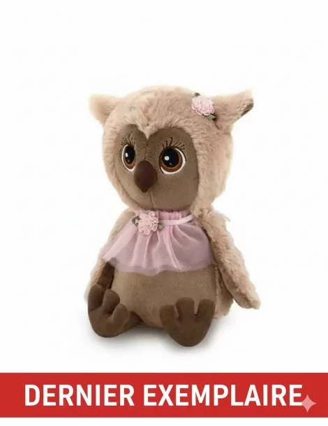 Peluche Hibou 35 cm Orange Toys - 