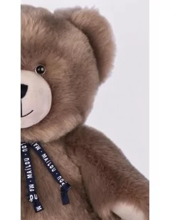 Nounours Mailou couleur taupe 35 cm Fabrication Française - 