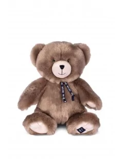 Nounours Mailou couleur taupe 35 cm Fabrication Française - 