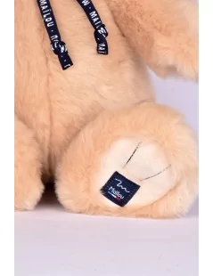 Peluche Ours champagne 35 cm Fabrication Française - 