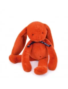 Gros Lapin Méloé Potiron - 56 cm Made in France - 