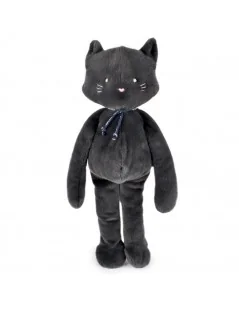 Gros Chat Méloé Gris anthracite - 56 cm Made in France - 