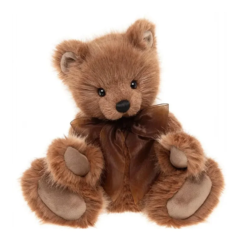 Ours en peluche fait main châtaigne 28 cm Charlie Bears - 