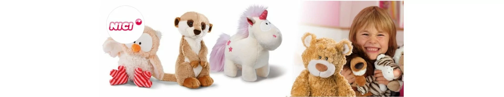 Les peluches animales Nici World of Friends
