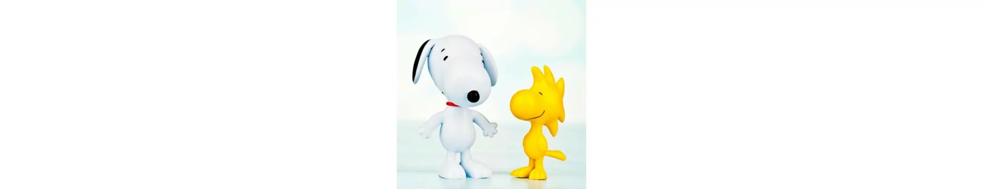 Retrouvez Snoopy le chien et son compagnon Woodstock en peluche