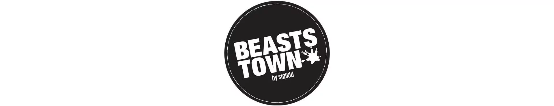 Offrez les personnages de Beasts Town, des peluches beasts loufoques