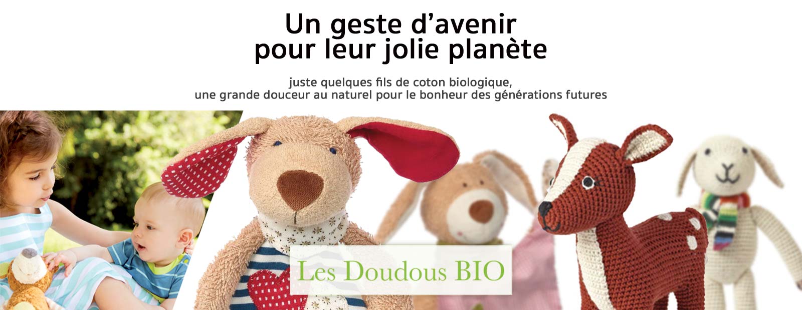 doudous plats bio sigikid